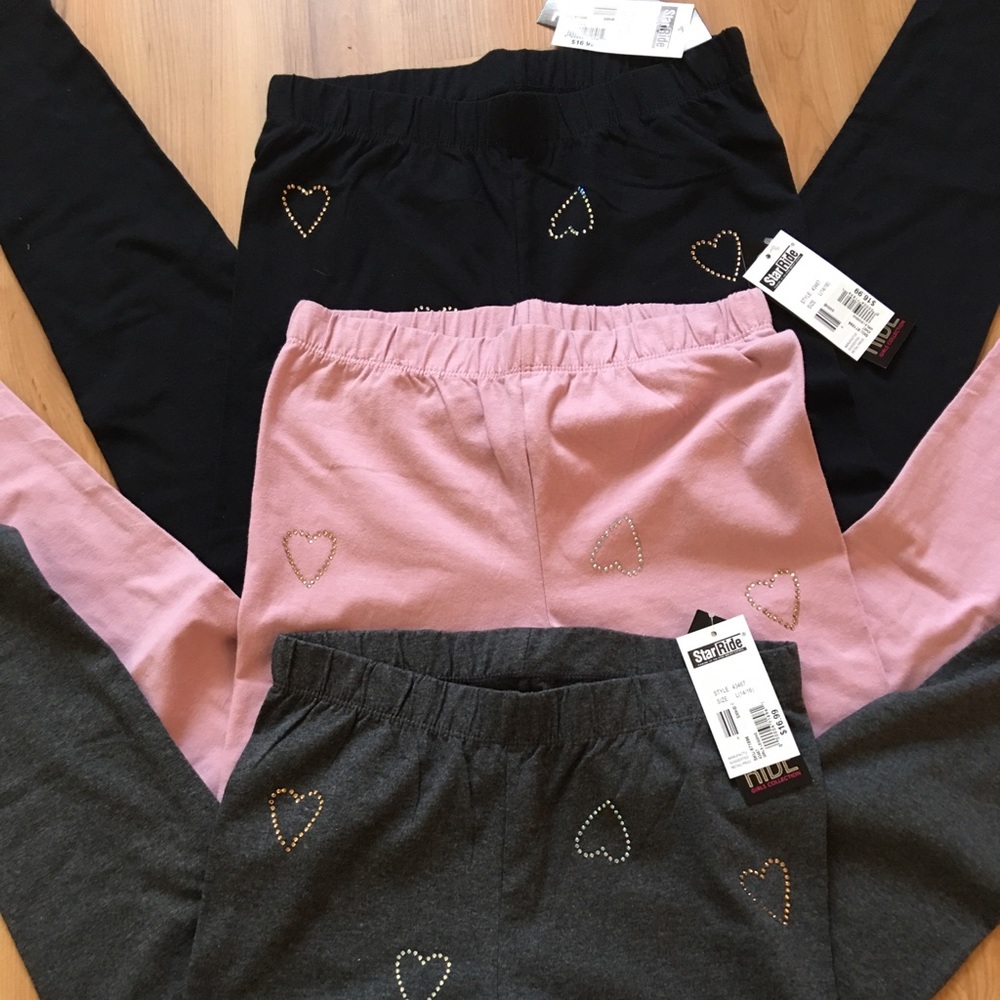 3pair Girls Leggings